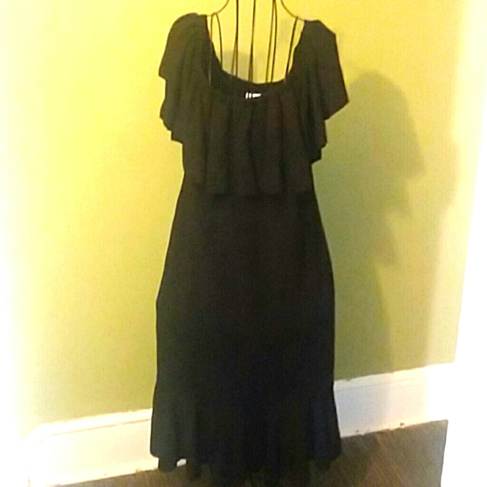A black dress